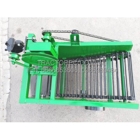 Картоплекопалка транспортерна КМТ-1-44 для мототрактора, мотоблока. Найдовший ланюговий транспортер, усилена рама, зміщений центр